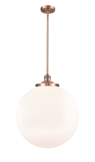 Franklin Restoration One Light Pendant in Antique Copper (405|201SACG20118)