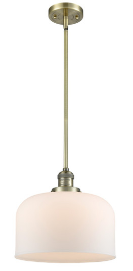 Franklin Restoration LED Mini Pendant in Antique Brass (405|201SABG71LLED)