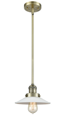Franklin Restoration LED Mini Pendant in Antique Brass (405|201SABG1LED)