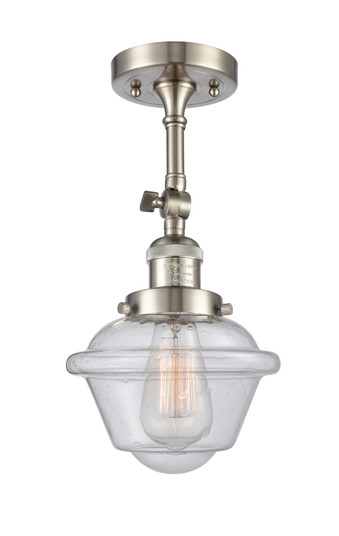 Franklin Restoration LED Semi-Flush Mount in Brushed Satin Nickel (405|201FSNG534LED)