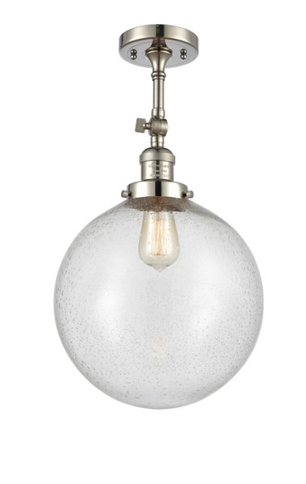 Franklin Restoration LED Semi-Flush Mount in Polished Nickel (405|201FPNG20412LED)