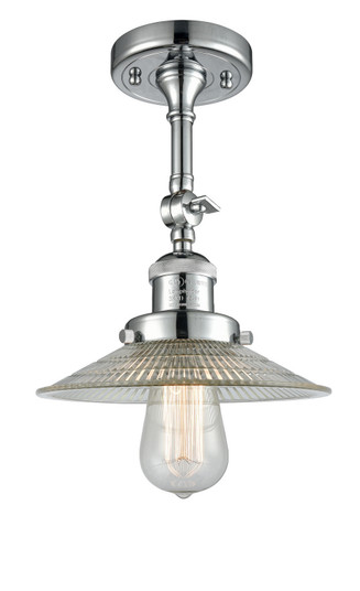 Franklin Restoration One Light Semi-Flush Mount in Polished Chrome (405|201FPCG2)