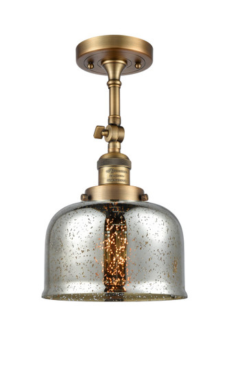 Franklin Restoration One Light Semi-Flush Mount in Brushed Brass (405|201FBBG78) Franklin Restoration One Light Semi-Flush Mount in Brushed Brass (405|201FBBG78)