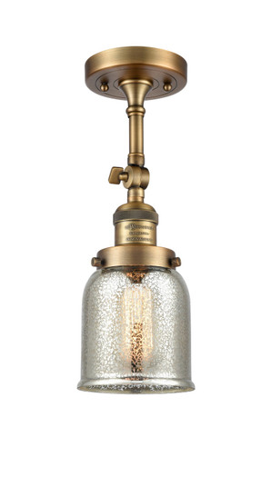 Franklin Restoration One Light Semi-Flush Mount in Brushed Brass (405|201FBBG58)