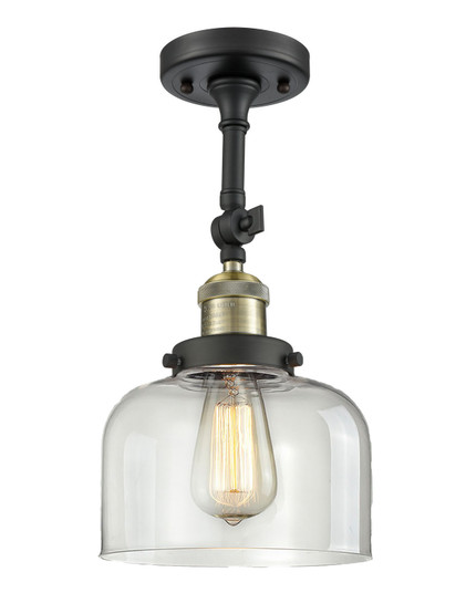 Franklin Restoration One Light Semi-Flush Mount in Black Antique Brass (405|201FBABG72) Franklin Restoration One Light Semi-Flush Mount in Black Antique Brass (405|201FBABG72)