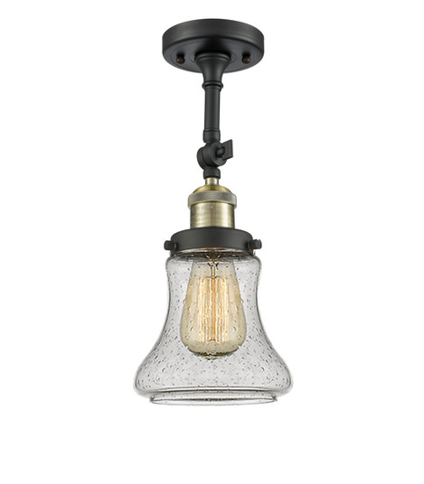 Franklin Restoration LED Semi-Flush Mount in Black Antique Brass (405|201FBABG194LED)