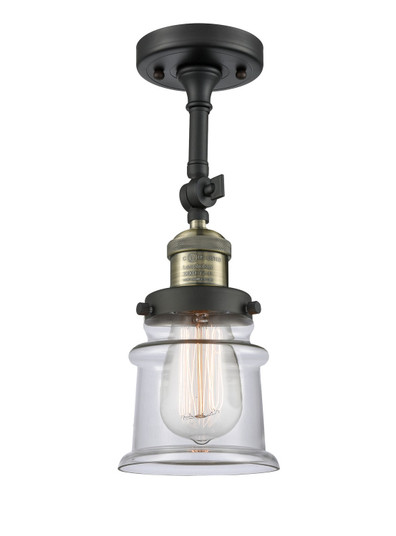 Franklin Restoration LED Semi-Flush Mount in Black Antique Brass (405|201FBABG182SLED)