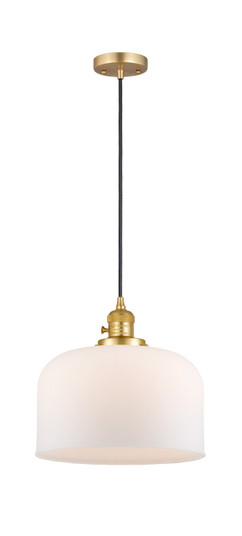 Franklin Restoration One Light Mini Pendant in Satin Gold (405|201CSWSGG71L)