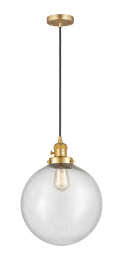 Franklin Restoration LED Mini Pendant in Satin Gold (405|201CSWSGG20412LED)