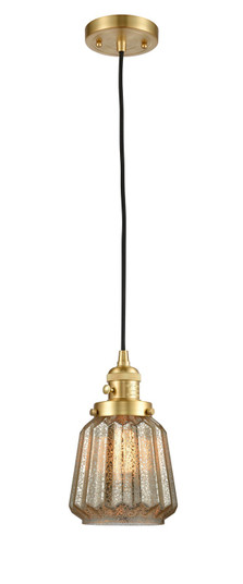 Franklin Restoration LED Mini Pendant in Satin Gold (405|201CSWSGG146LED)