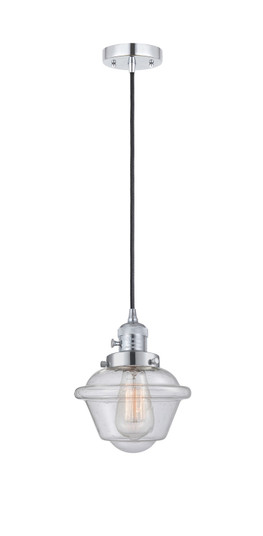 Franklin Restoration One Light Mini Pendant in Polished Chrome (405|201CSWPCG534)