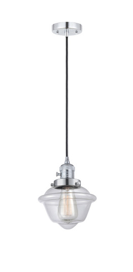 Franklin Restoration One Light Mini Pendant in Polished Chrome (405|201CSWPCG532)