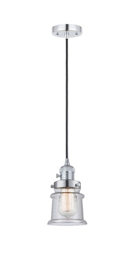 Franklin Restoration One Light Mini Pendant in Polished Chrome (405|201CSWPCG184S)