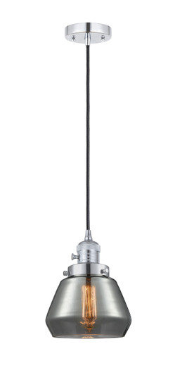 Franklin Restoration One Light Mini Pendant in Polished Chrome (405|201CSWPCG173)