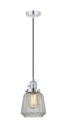 Franklin Restoration One Light Mini Pendant in Polished Chrome (405|201CSWPCG142)