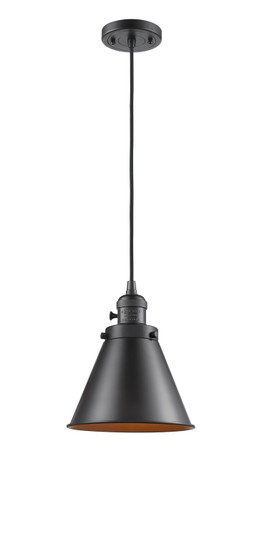 Franklin Restoration One Light Mini Pendant in Oil Rubbed Bronze (405|201CSWOBM13OB)