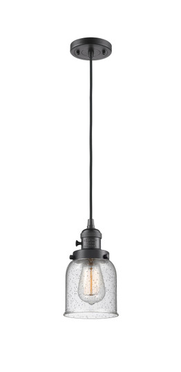 Franklin Restoration One Light Mini Pendant in Oil Rubbed Bronze (405|201CSWOBG54)