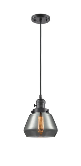 Franklin Restoration One Light Mini Pendant in Oil Rubbed Bronze (405|201CSWOBG173)