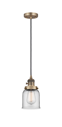 Franklin Restoration LED Mini Pendant in Brushed Brass (405|201CSWBBG52LED)