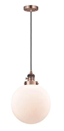 Franklin Restoration One Light Mini Pendant in Antique Copper (405|201CSWACG20110)