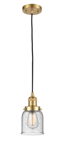 Franklin Restoration One Light Mini Pendant in Satin Gold (405|201CSGG54) Franklin Restoration One Light Mini Pendant in Satin Gold (405|201CSGG54)