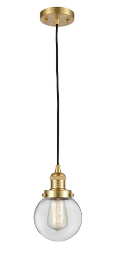 Franklin Restoration LED Mini Pendant in Satin Gold (405|201CSGG2026LED)