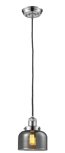 Franklin Restoration One Light Mini Pendant in Polished Nickel (405|201CPNG73)