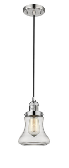 Franklin Restoration One Light Mini Pendant in Polished Nickel (405|201CPNG192) Franklin Restoration One Light Mini Pendant in Polished Nickel (405|201CPNG192)