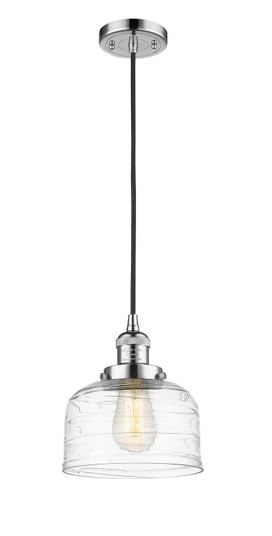 Franklin Restoration One Light Mini Pendant in Polished Chrome (405|201CPCG713)