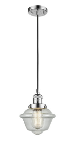 Franklin Restoration One Light Mini Pendant in Polished Chrome (405|201CPCG534)