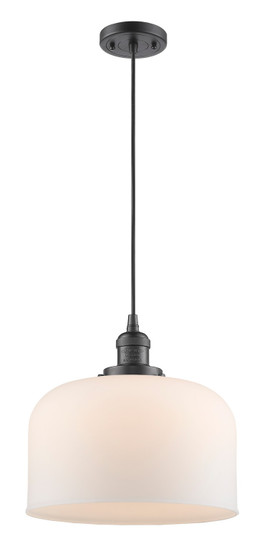 Franklin Restoration One Light Mini Pendant in Oil Rubbed Bronze (405|201COBG71L)