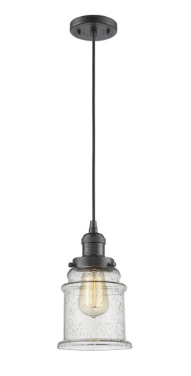 Franklin Restoration LED Mini Pendant in Oil Rubbed Bronze (405|201COBG184LED)