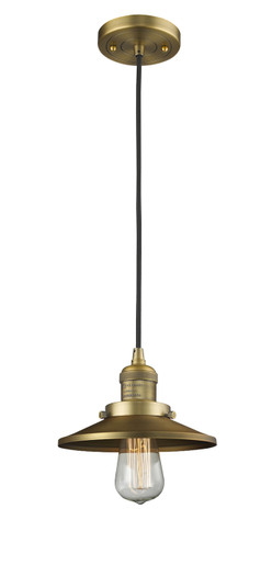 Franklin Restoration LED Mini Pendant in Brushed Brass (405|201CBBM4LED)