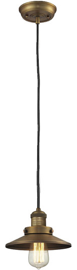 Franklin Restoration One Light Mini Pendant in Brushed Brass (405|201CBBM4)