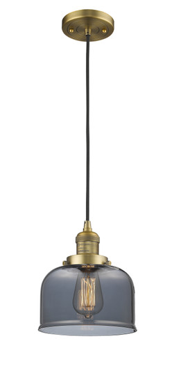 Franklin Restoration LED Mini Pendant in Brushed Brass (405|201CBBG73LED)