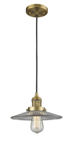 Franklin Restoration LED Pendant in Brushed Brass (405|201CBBG2LED)