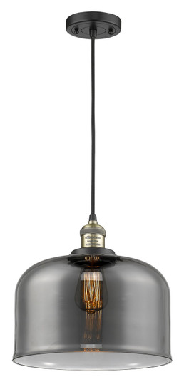 Franklin Restoration LED Mini Pendant in Black Antique Brass (405|201CBABG73LLED)