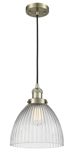 Franklin Restoration LED Pendant in Antique Copper (405|201CACG222LED)