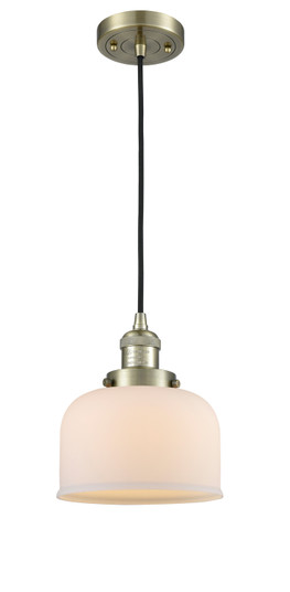 Franklin Restoration LED Mini Pendant in Antique Brass (405|201CABG71LED)