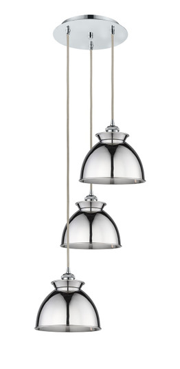 Ballston Three Light Pendant in Polished Chrome (405|113B3PPCM14PC)