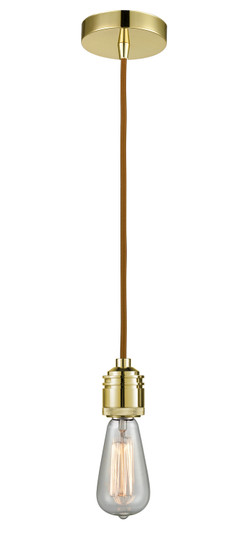 Winchester One Light Mini Pendant in Gold (405|100GD10CR2GD)