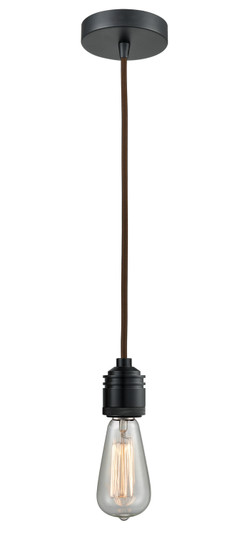 Winchester One Light Mini Pendant in Matte Black (405|100BK10BR2BK)