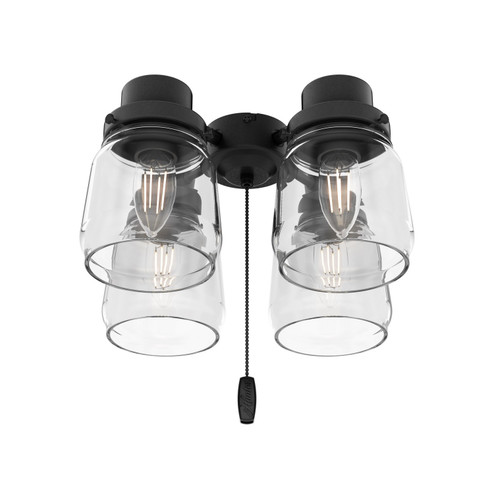 Original Four Light Fitter in Matte Black (47|99386)