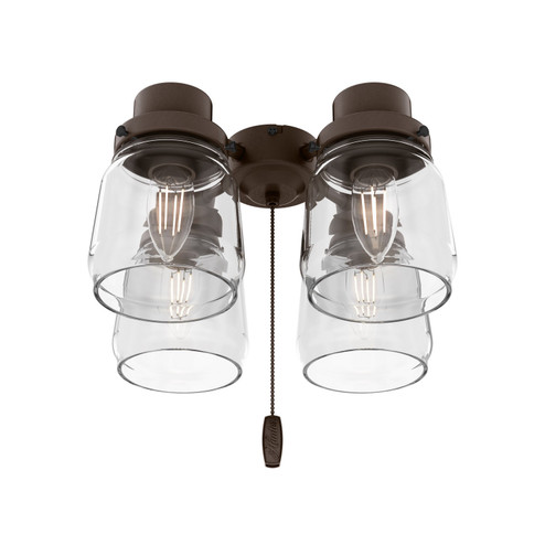 Original Four Light Fitter in Chestnut Brown (47|99385)