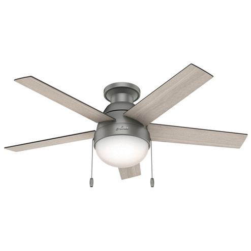 Anslee 46''Ceiling Fan in Matte Silver (47|59270)
