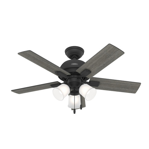 Crystal Peak 44'' Ceiling Fan in Matte Black (47|52351)