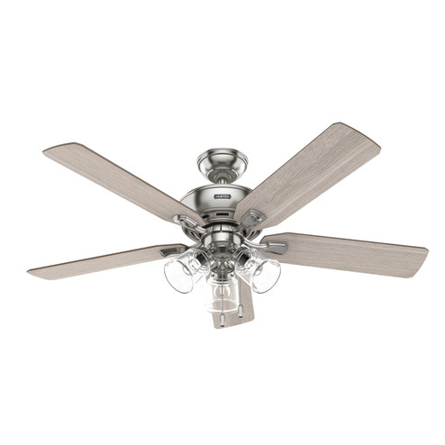 Rosner 52'' Ceiling Fan in Brushed Nickel (47|51596)