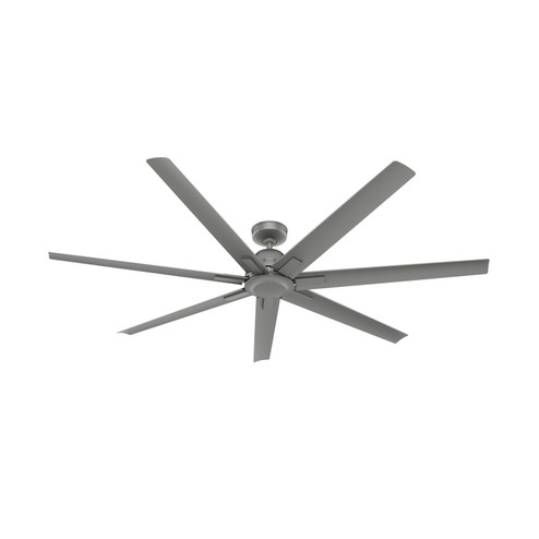 Downtown 72''Ceiling Fan in Matte Silver (47|51591)