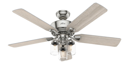 Devon Park 52''Ceiling Fan in Brushed Nickel (47|50604)