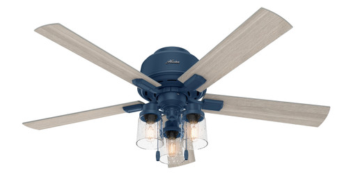 Hartland 52''Ceiling Fan in Indigo Blue (47|50312)